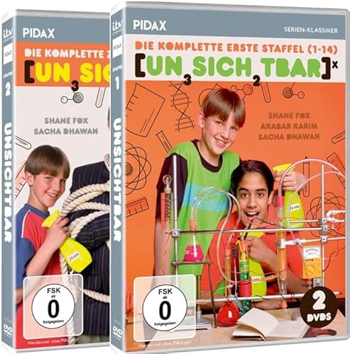 Unsichtbar (Out of Sight) Die komplette 24 teilige Serie (von Catweazle - Autor Richard Carpenter) - Das Familien Spektakel basierend auf Motiven von H. G. Wells (Pidax Serien-Klassiker) [4 DVDs] von WME Home Entertainment