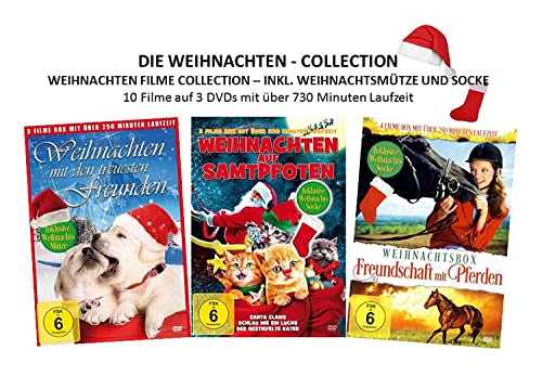 Die Weihnachten - Collection ( 10 weihnachtliche Filme ) [3 DVDs] von WME Entertainment Group