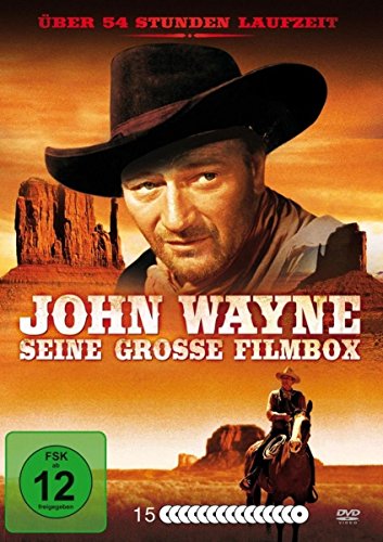 John Wayne - Seine große Filmbox - 49 Filme [15 DVDs] von WME - Western Klassiker