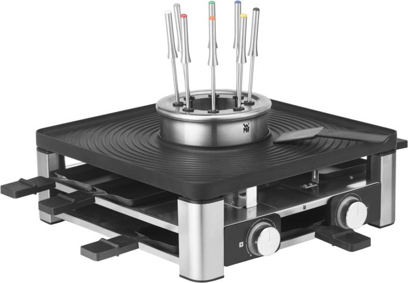 Lumero Gourmet Station Raclette-Fondue-Set cromargan von WMF