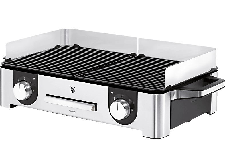 WMF 04.1528.0011 Lono Master Elektrogrill, Edelstahl/Schwarz (2400 Watt) von WMF