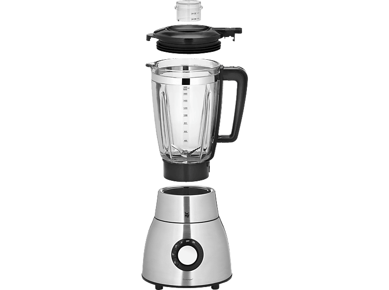 WMF 04.1651.0011 Kult Pro Standmixer Silber (1400 Watt, 1.8 l) von WMF