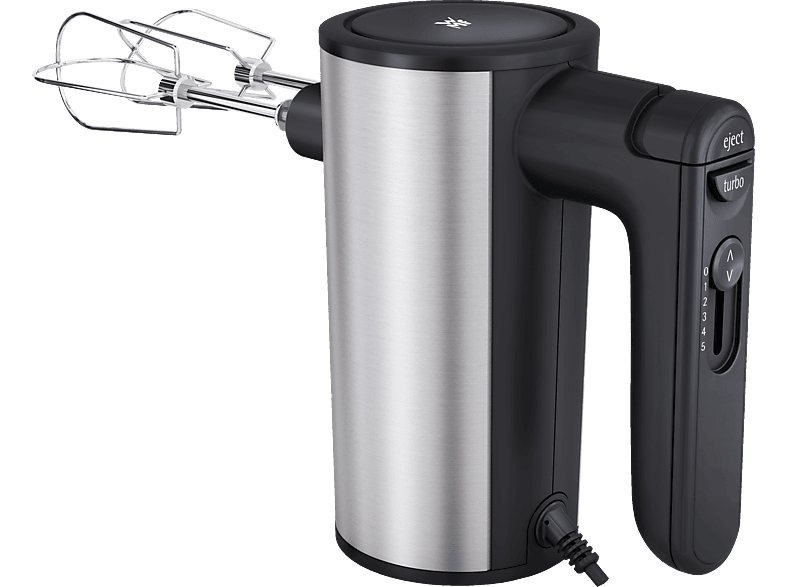 WMF 04.1656.0011 Kult X Handmixer Cromargan matt/Schwarz (400 Watt) von WMF