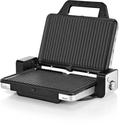 WMF 0415110011 Elektro Kontaktgrill Silber, Schwarz von WMF