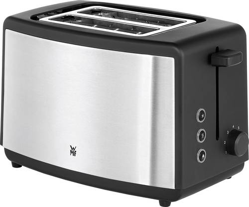 WMF Bueno Toaster mit eingebautem Brötchenaufsatz Chrom (matt) von WMF