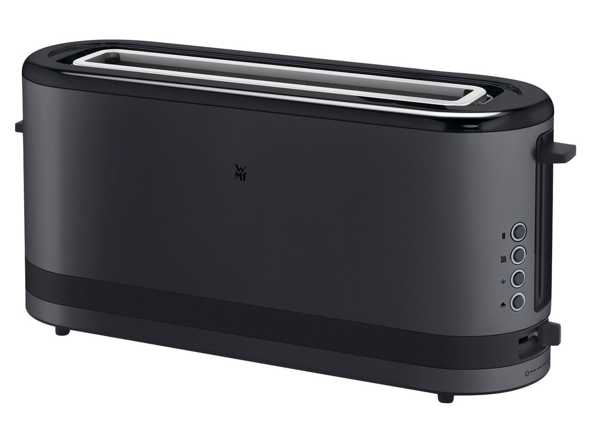 WMF Langschlitz-Toaster KÜCHENminis, Edelstahl matt, schwarz, 900 W WMF Langschlitz-Toaster KÜCHENminis, Edelstahl matt, schwarz, 900 W von WMF