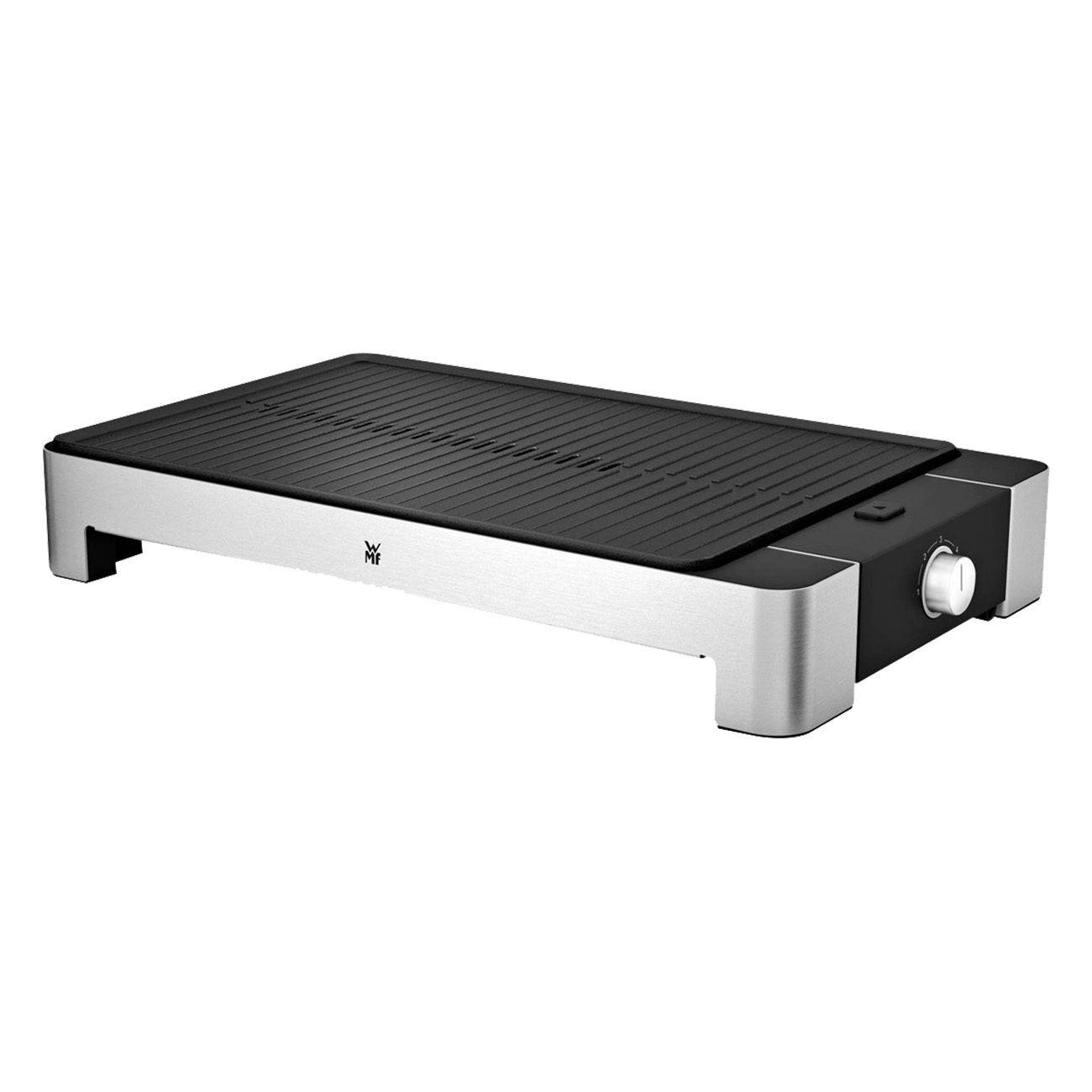 WMF Lono 0415330011 Silber / Schwarz | Elektrogrill | 2000 Watt | Geh?use aus Cromargan Edelstahl matt | Antihaftbeschichtete Grillplatte aus Aluminiumguss WMF Lono 0415330011 Silber / Schwarz | Elektrogrill | 2000 Watt | Geh?use aus Cromargan Edelstahl matt | Antihaftbeschichtete Grillplatte aus Aluminiumguss von WMF
