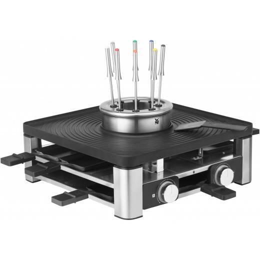 WMF Lumero Gourmet Raclette Grill 3-in-1 Station - Schwarz, Edelstahl WMF Lumero Gourmet Raclette Grill 3-in-1 Station - Schwarz, Edelstahl von WMF
