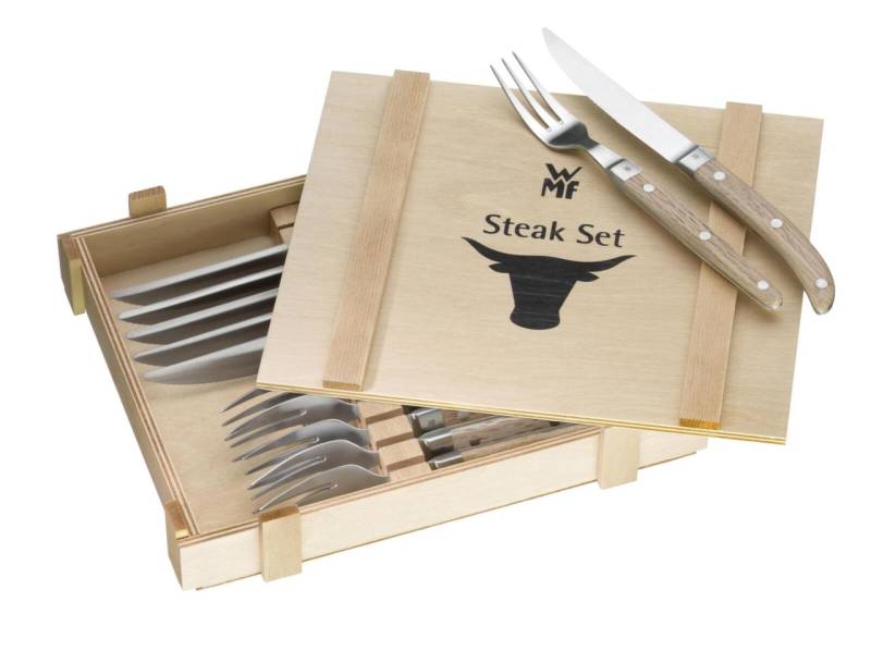 WMF Steakbesteck Ranch braun von WMF