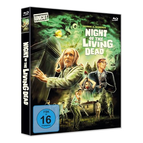 George A. Romero's NIGHT OF THE LIVING DEAD - Ltd. Scanavo Uncut Ed. [Blu-ray] von WMM / Cargo [Limited Edition]