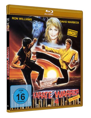 KARATE WARRIOR 4 - Cover B - Goldenes Cover [Blu-ray] von WMM / Cargo [Limited Edition]