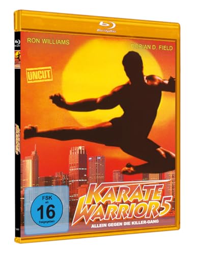 KARATE WARRIOR 5 - Cover B - Gold-Orange Hülle [Blu-ray] von WMM / Cargo [Limited Edition]