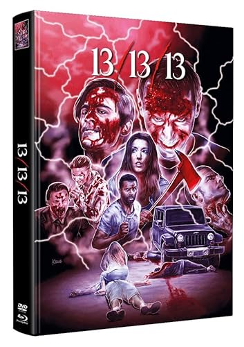13/13/13 - Wattiertes Mediabook - Limitiert auf 100 Stück (+ Bonus-DVD mit weiterem Horrorfilm) [Blu-ray] von WMM