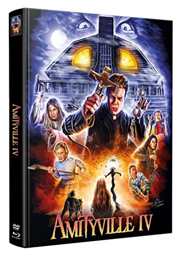 Amityville IV - Mediabook - Cover Wattiert - Limited Edition auf 500 Stück (+ 2 Bonus-DVD) [Blu-ray] von WMM