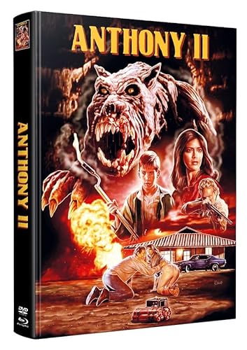 Anthony II - Mediabook Wattiert - Limited Edition auf 222 Stück inkl. Postkarte mit alt. Artworks (Blu-ray+Bonus-DVD mit weiterem Horrorfilm) von WMM