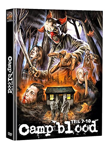 Camp Blood Teil 7-10 (OmU) - Mediabook - Limitiert auf 222 Stück - Cover A [2 DVDs] von WMM