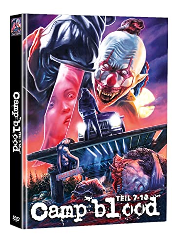Camp Blood Teil 7-10 (OmU) - Mediabook - Limitiert auf 222 Stück - Cover B [2 DVDs] von WMM