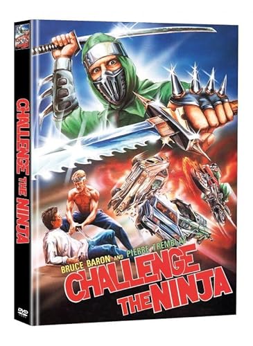 Challenge the Ninja (Die Herausforderung der Ninja) - Mediabook - Limited Edition auf 144 Stück - Cover B (+ Bonus-DVD mit weiterem Ninjafilm) von WMM