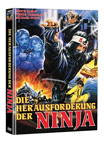 Die Herausforderung der Ninja (Challenge the Ninja) - Mediabook - Limited Edition auf 144 Stück - Cover A (+ Bonus-DVD mit weiterem Ninjafilm) von WMM
