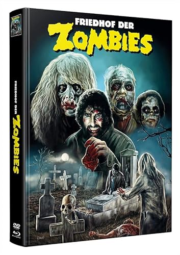 Friedhof der Zombies - Mediabook wattiert - Limited Edition auf 333 Stück (Blu-ray+2 Bonus-DVD) von WMM