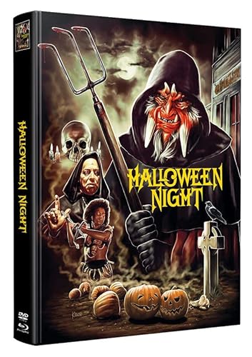 Halloween Night - Mediabook wattiert - Limited Edition auf 111 Stück (+ 2 Bonus-DVDs) [Blu-ray] von WMM
