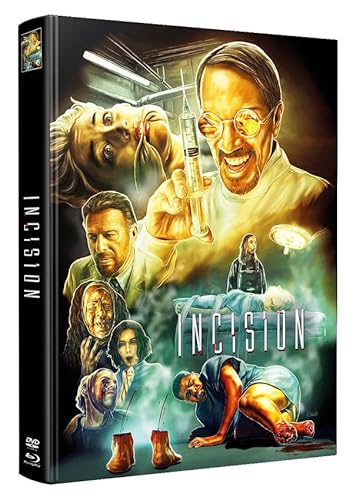 Incision - Wattiertes Mediabook - Limitiert auf 144 Stück (+ Bonus-DVD mit weiterem Horrorfilm) [Blu-ray] von WMM