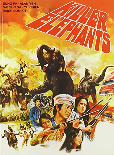 Killer Elephants (Die Killer aus dem Todescamp) - Mediabook - Limitiert auf 111 Stück - Cover C (+ Bonus-DVD mit weiterem Tierhorrorfilm) von WMM