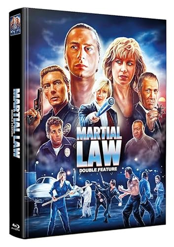 Martial Law 1+2 - Mediabook Wattiert - Limited Edition auf 199 Stück - Back to the 90s [Blu-ray] von WMM