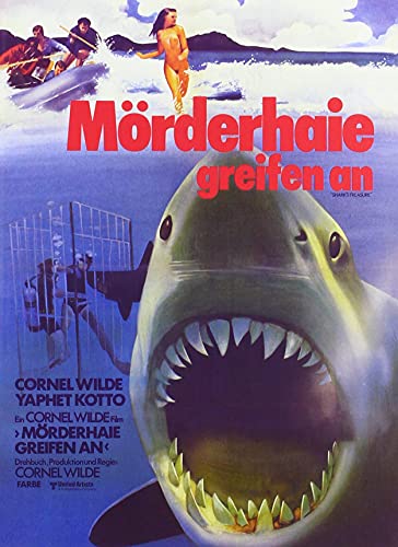 Mörderhaie greifen an - Mediabook - Limitiert auf 111 Stück - Cover B (+ Bonus-DVD mit weiterem Tierhorrorfilm) von WMM