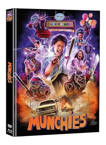 Munchies - Limitiertes Mediabook auf 333 Stück - Cover B (BR+DVD) [Blu-ray] von WMM