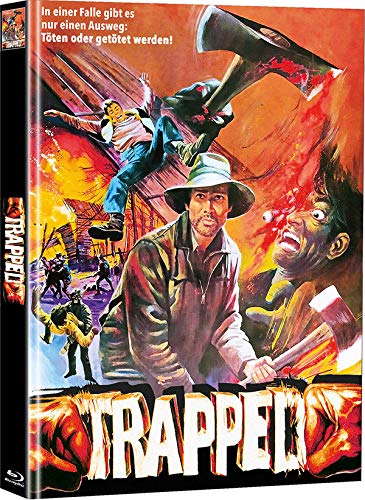 Trapped - Mediabook - Cover B - Limited Edition auf 66 Stück (+ Bonus-DVD mit weiterem Horrorfilm) [Blu-ray] von WMM