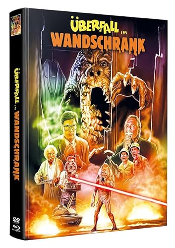 Überfall im Wandschrank - Mediabook Wattiert - Limited Edition auf 222 Stück (Blu-ray+DVD) von WMM