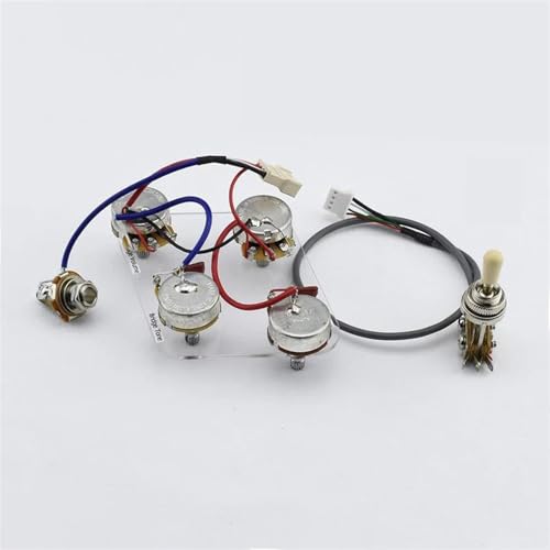 1 Set Epi Pre-wired Kabelbaum Prewired Kit Für LP SG DOT Gitarre Harness(A9) von WMXD