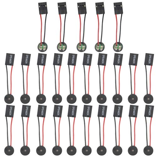 WMYCONGCONG 25 Stück Computer PC Interner Lautsprecher Summer Computergehäuse Summer WMYCONGCONG 25 Stück Computer PC Interner Lautsprecher Summer Computergehäuse Summer von WMYCONGCONG