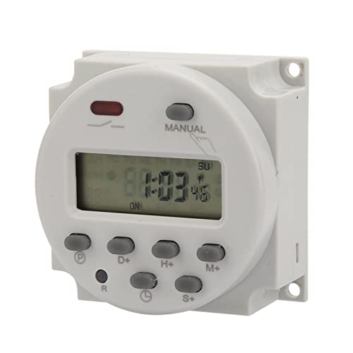 WNSC Zeitschaltuhr, mechanischer Schalter programmierbar für elektronische Steuerung für Neonlichter für Straßenlaternen(#4) von WNSC