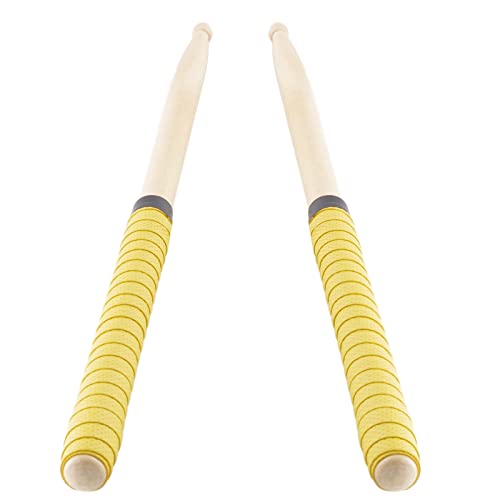 Trommel Schlagzeugschweiß Absorbiert Grip Absorbiert Schweißpackung Wickelband Drum Stick Klebeband Drumstick Wrap Anti Slip Drumstick Grips von WNXGNHO
