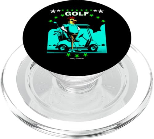 Ein Golf-Huhn – lustige Golftiere PopSockets PopGrip für MagSafe Ein Golf-Huhn – lustige Golftiere PopSockets PopGrip für MagSafe von WOAH MANATEE