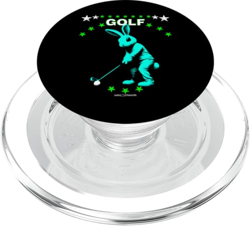 Ein Golfhase Kaninchen – lustige Golftiere PopSockets PopGrip für MagSafe Ein Golfhase Kaninchen – lustige Golftiere PopSockets PopGrip für MagSafe von WOAH MANATEE