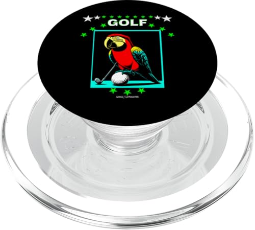 Ein Golfpapagei – lustige Golftiere PopSockets PopGrip für MagSafe Ein Golfpapagei – lustige Golftiere PopSockets PopGrip für MagSafe von WOAH MANATEE
