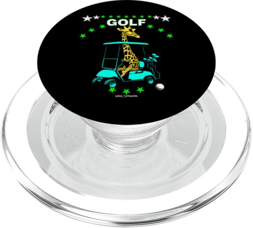 Eine Golf-Giraffe – lustige Golftiere PopSockets PopGrip für MagSafe Eine Golf-Giraffe – lustige Golftiere PopSockets PopGrip für MagSafe von WOAH MANATEE