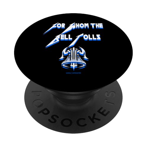 FÜR WEN DIE BELL TOLLS PopSockets Klebender PopGrip von WOAH MANATEE
