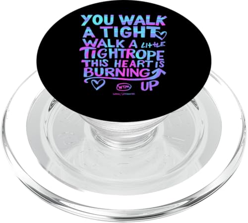 GEHE EINE KLEINE GRATWANDERUNG, DIESES HERZ BRENNT PopSockets PopGrip für MagSafe GEHE EINE KLEINE GRATWANDERUNG, DIESES HERZ BRENNT PopSockets PopGrip für MagSafe von WOAH MANATEE