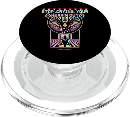 Hören Sie auf, Ihr Herz herauszuweinen PopSockets PopGrip für MagSafe Hören Sie auf, Ihr Herz herauszuweinen PopSockets PopGrip für MagSafe von WOAH MANATEE