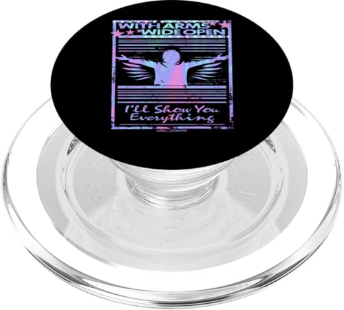 Mit weit geöffneten Armen zeige ich Ihnen alles PopSockets PopGrip für MagSafe Mit weit geöffneten Armen zeige ich Ihnen alles PopSockets PopGrip für MagSafe von WOAH MANATEE