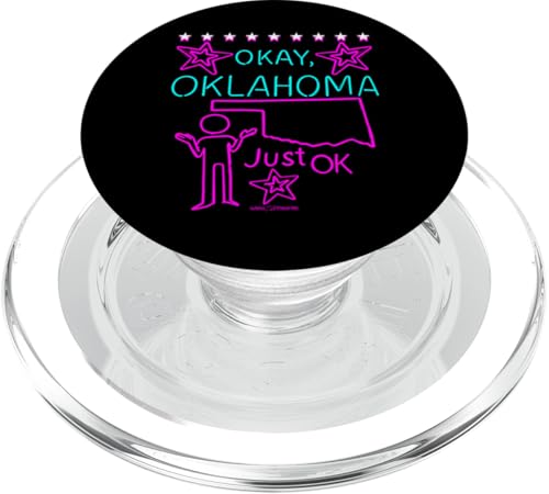 OKAY, OKLAHOMA Lustige Stadt//Städtenamen PopSockets PopGrip für MagSafe OKAY, OKLAHOMA Lustige Stadt//Städtenamen PopSockets PopGrip für MagSafe von WOAH MANATEE