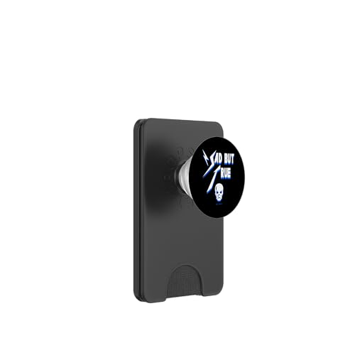 TRAURIG ABER WAHR PopSockets PopWallet für MagSafe TRAURIG ABER WAHR PopSockets PopWallet für MagSafe von WOAH MANATEE