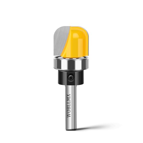 WOBLLMX 6mm Fräser für Oberfräse,Ø19mm mit Kugellager Hohlkehlfräser Rundfräser Router Bits,für die Schneidwerkzeug Holzbearbeitung Shaker Cutter Werkzeuge WOBLLMX 6mm Fräser für Oberfräse,Ø19mm mit Kugellager Hohlkehlfräser Rundfräser Router Bits,für die Schneidwerkzeug Holzbearbeitung Shaker Cutter Werkzeuge von WOBLLMX