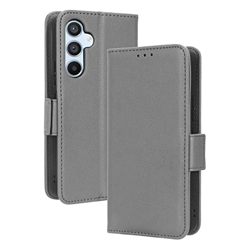 WOBURN Hülle für Samsung Galaxy A54 5G Hülle, Premium TPU/PU Leder Klappbar Tasche Schutzhülle Handyhülle mit Standfunktion & Kartensteckplätzen, Grau WOBURN Hülle für Samsung Galaxy A54 5G Hülle, Premium TPU/PU Leder Klappbar Tasche Schutzhülle Handyhülle mit Standfunktion & Kartensteckplätzen, Grau von WOBURN