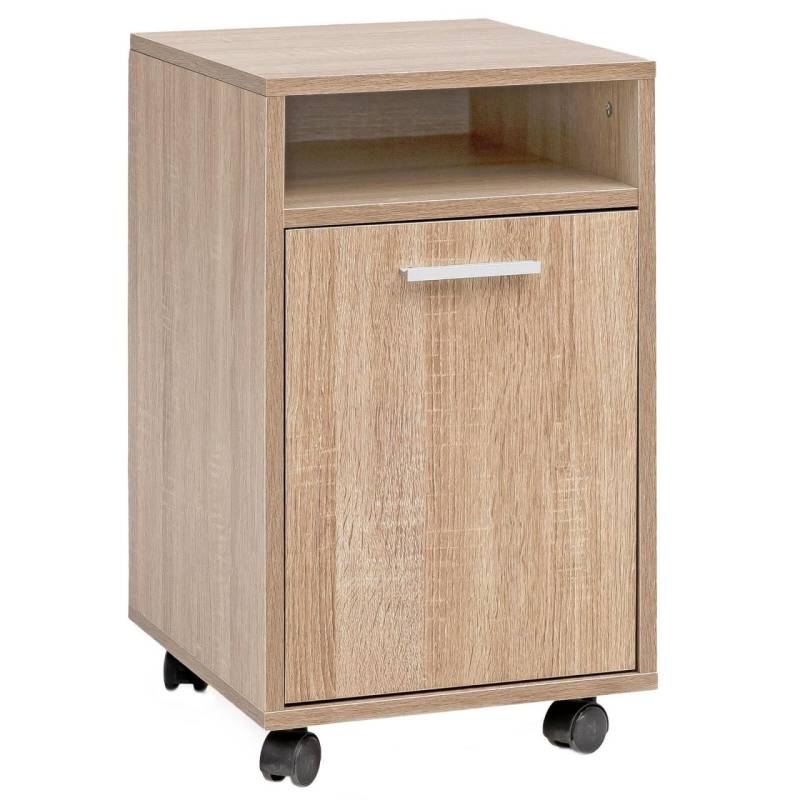 WOHNLING Rollcontainer WL5.929 braun von WOHNLING