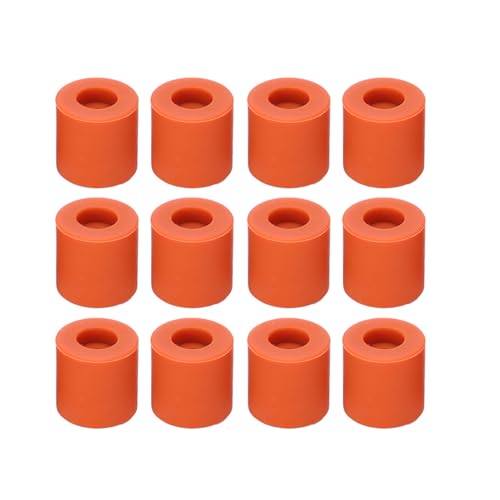 12-teiliger Nivelliersäulen-Stoßdämpfer, 16 mm Silikon-Heißbettsäule, 3D-Drucker-Bettstützstabilisator für reibungsloses Drucken und Stoßdämpfung 12-teiliger Nivelliersäulen-Stoßdämpfer, 16 mm Silikon-Heißbettsäule, 3D-Drucker-Bettstützstabilisator für reibungsloses Drucken und Stoßdämpfung von WOHPNLE